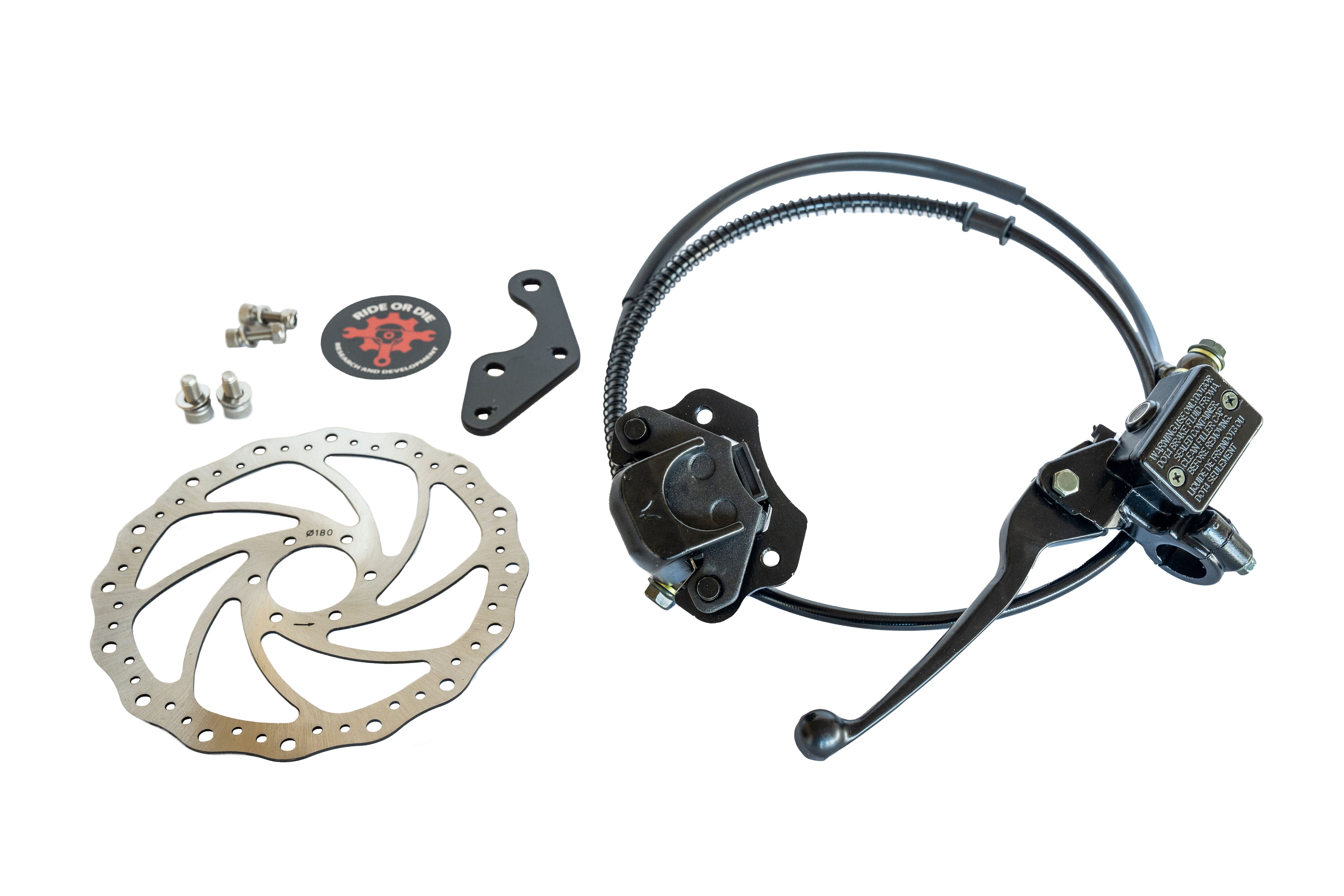 Rear Hydraulic Brake Kit – Ride or Die R&D - Main Image
