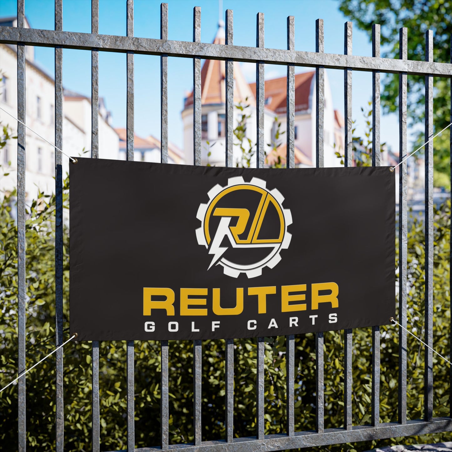 Reuter Golf Carts Vinyl Banners
