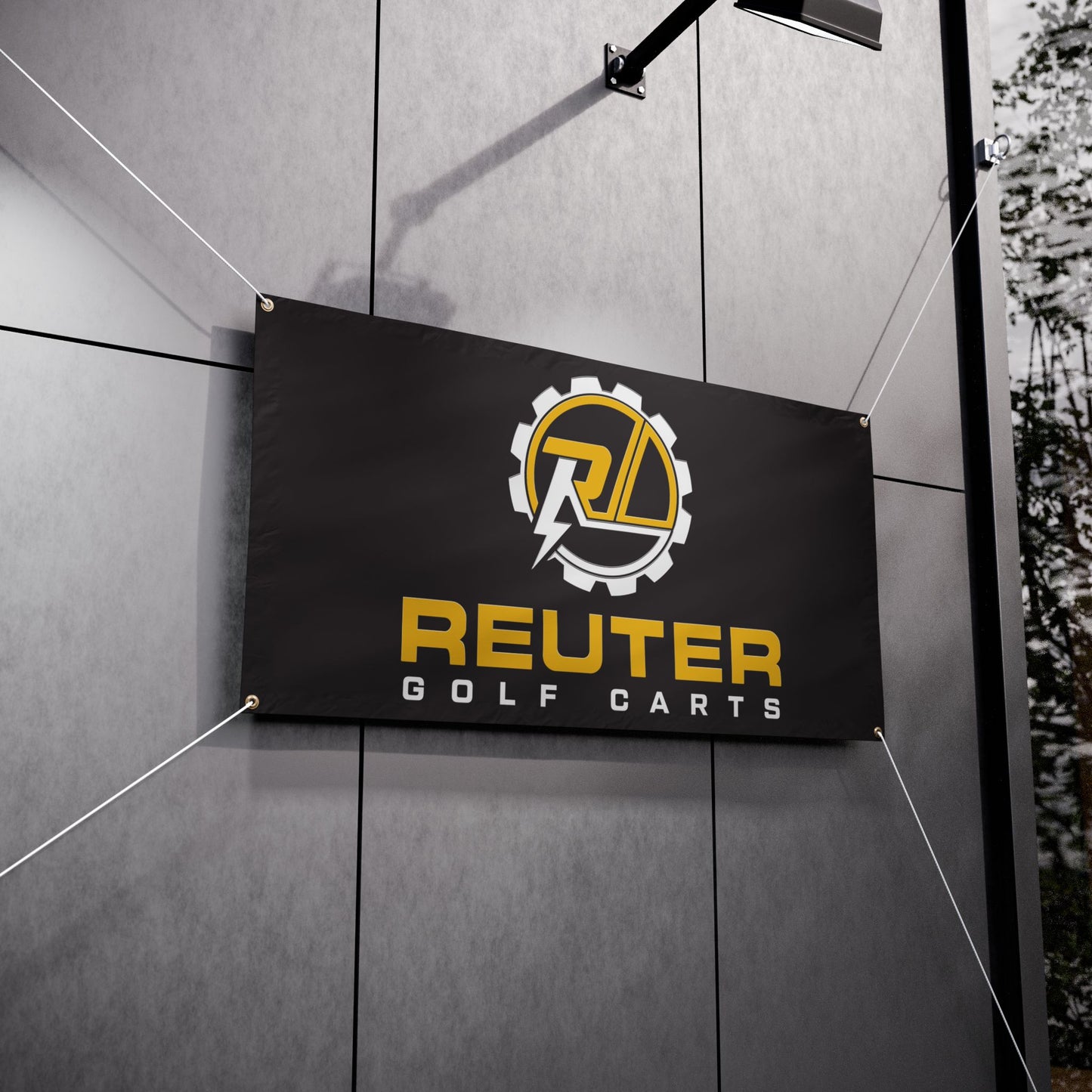 Reuter Golf Carts Vinyl Banners