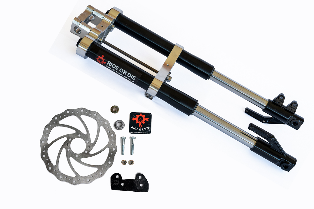 Razor MX/SX Front Fork Fully Bolt-On Suspension Upgrade Kit