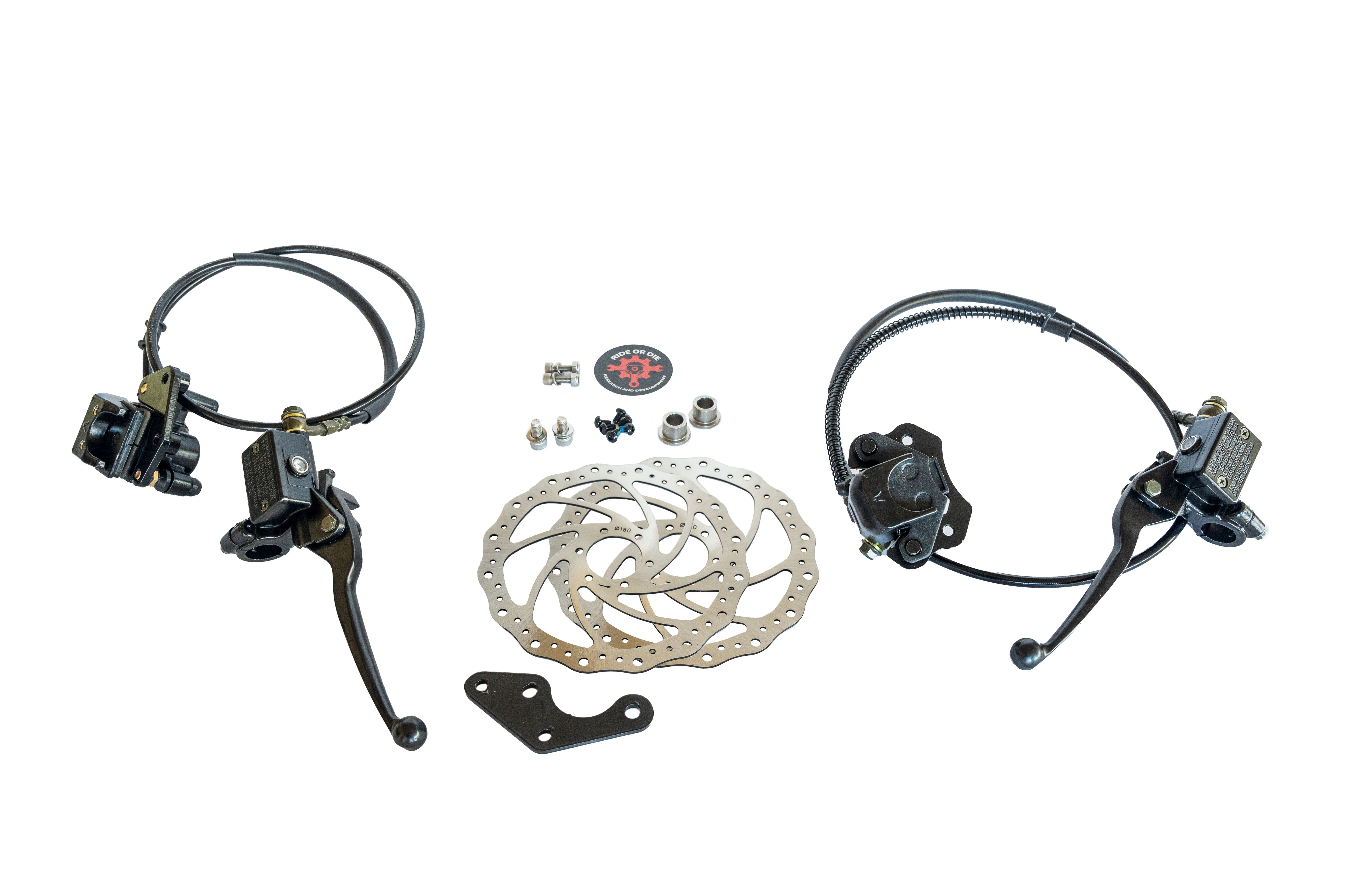 Hydraulic brake kit bike online