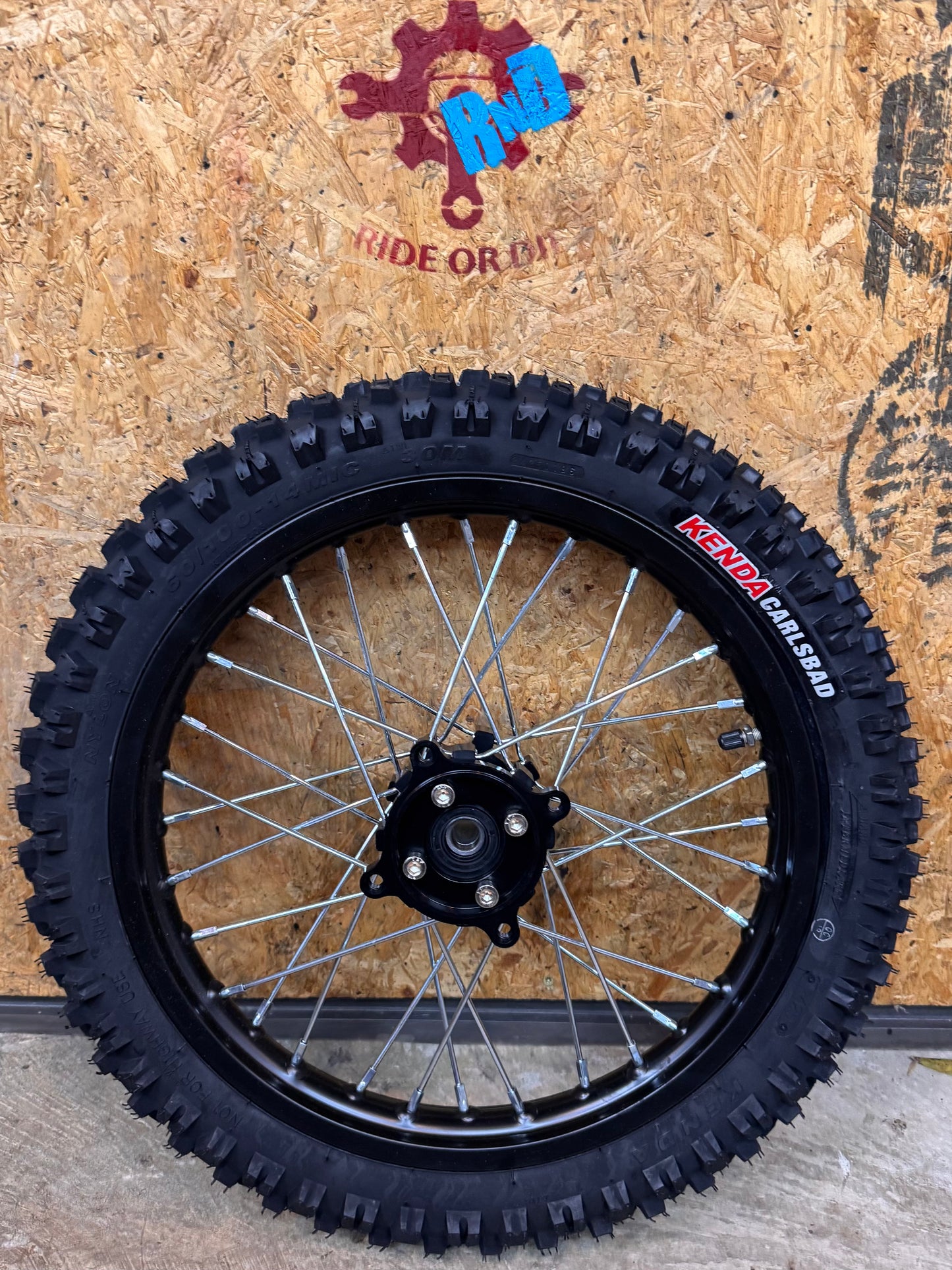 Razor MX or SX 14" Front Pitbike Wheel Kit