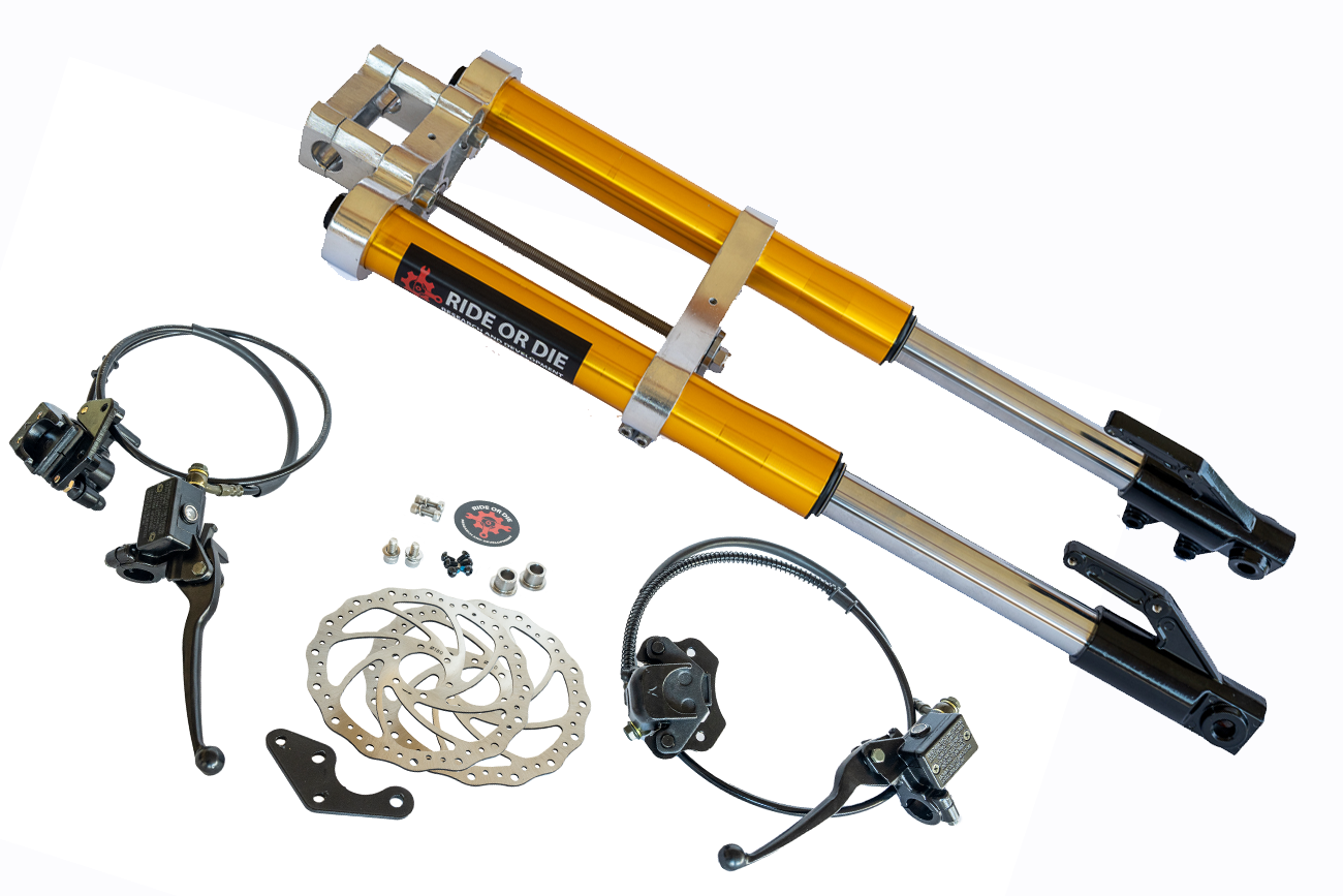 Razor MX/SX Front Fork Fully Bolt-On Suspension Upgrade Kit