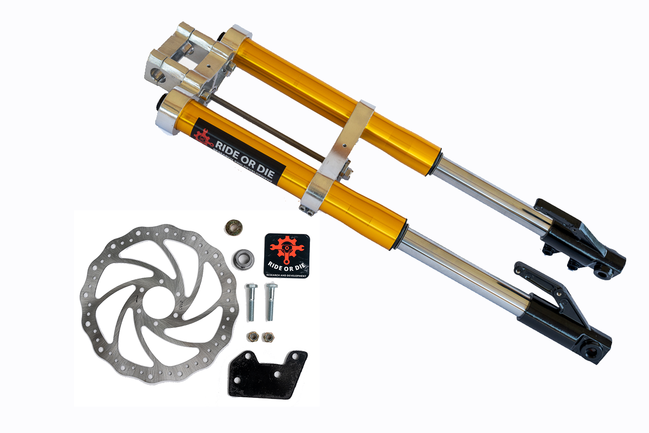 Razor MX/SX Front Fork Fully Bolt-On Suspension Upgrade Kit