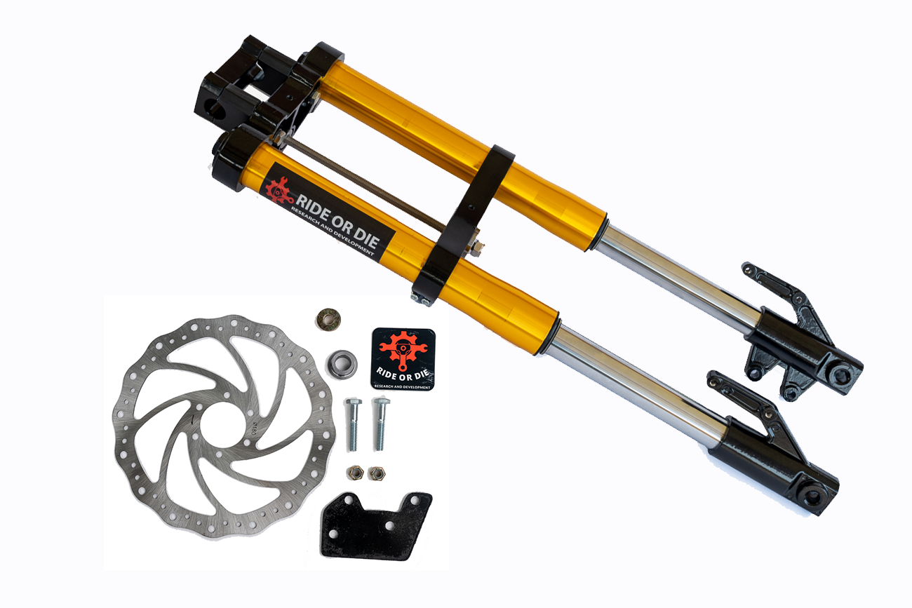 Razor MX/SX Front Fork Fully Bolt-On Suspension Upgrade Kit