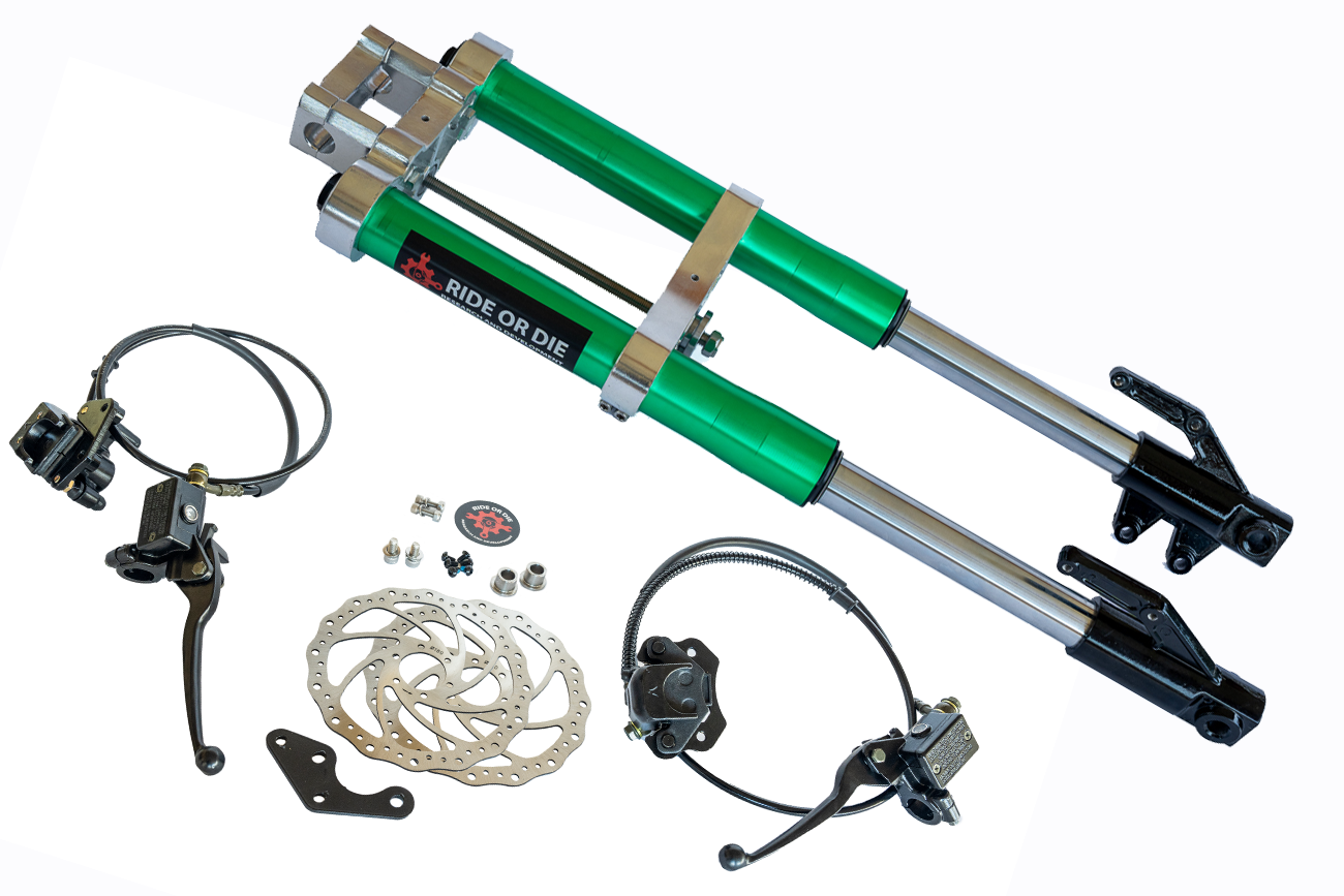 Razor MX/SX Front Fork Fully Bolt-On Suspension Upgrade Kit