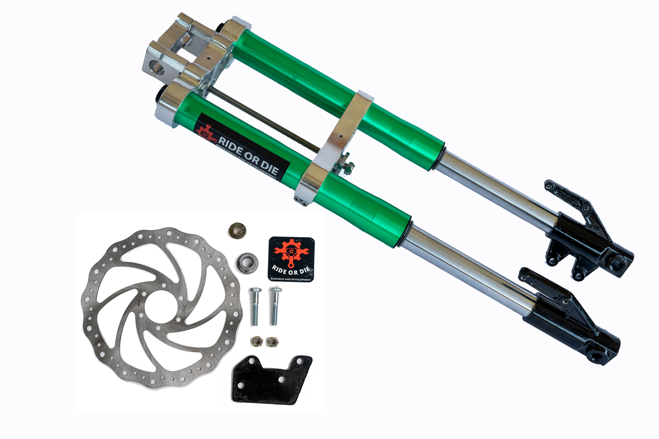 Razor MX/SX Front Fork Fully Bolt-On Suspension Upgrade Kit