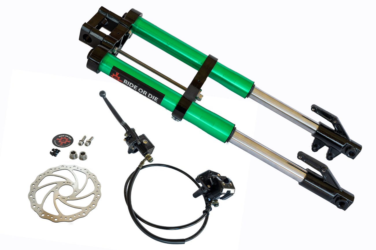 Razor MX/SX Front Fork Fully Bolt-On Suspension Upgrade Kit