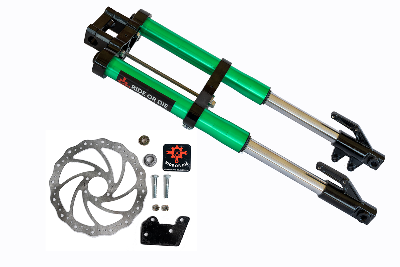 Razor MX/SX Front Fork Fully Bolt-On Suspension Upgrade Kit