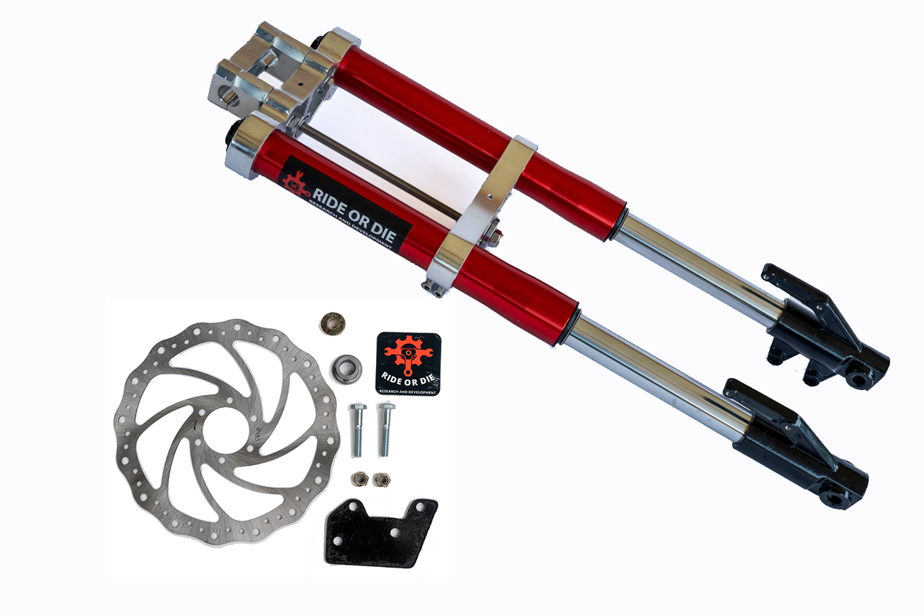 Razor MX/SX Front Fork Fully Bolt-On Suspension Upgrade Kit