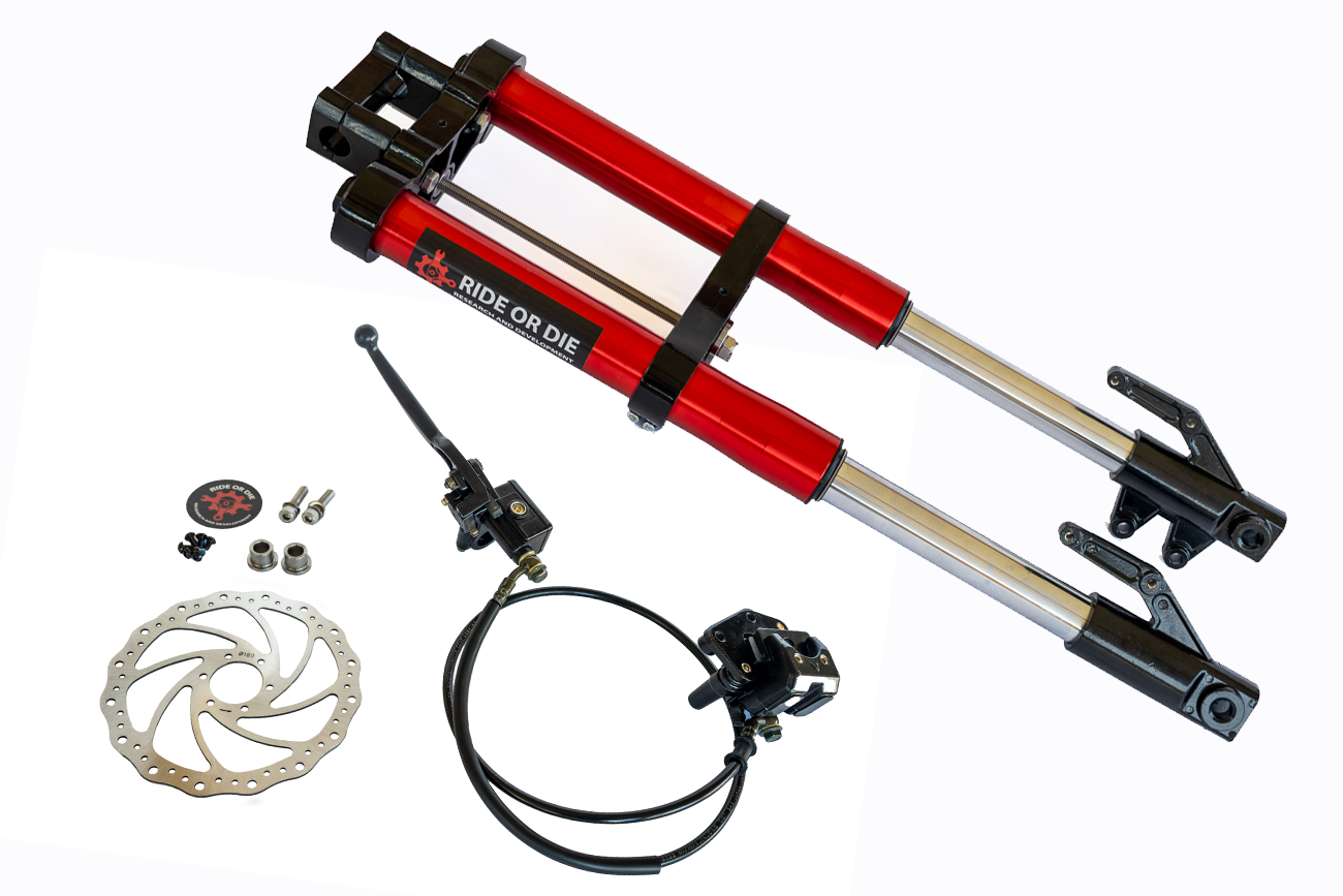 Razor MX/SX Front Fork Fully Bolt-On Suspension Upgrade Kit