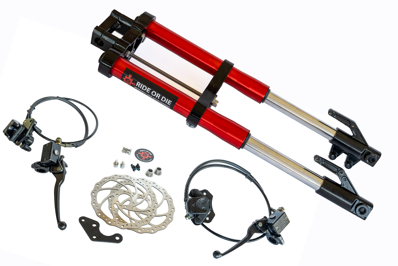 Razor MX/SX Front Fork Fully Bolt-On Suspension Upgrade Kit