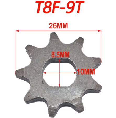 T8F Sprocket Chain Drive – Ride or Die R&D T8F Sprocket Chain Drive – Ride or Die R&D