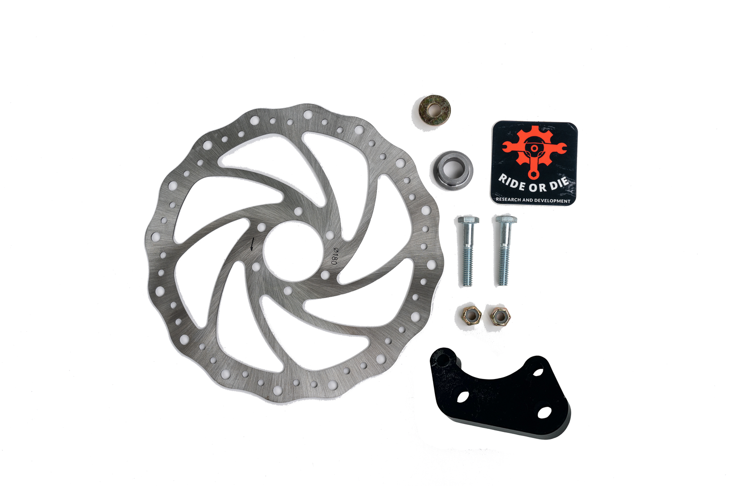 Brake Adapter Kit for Zoom Brakes to RnD Forks